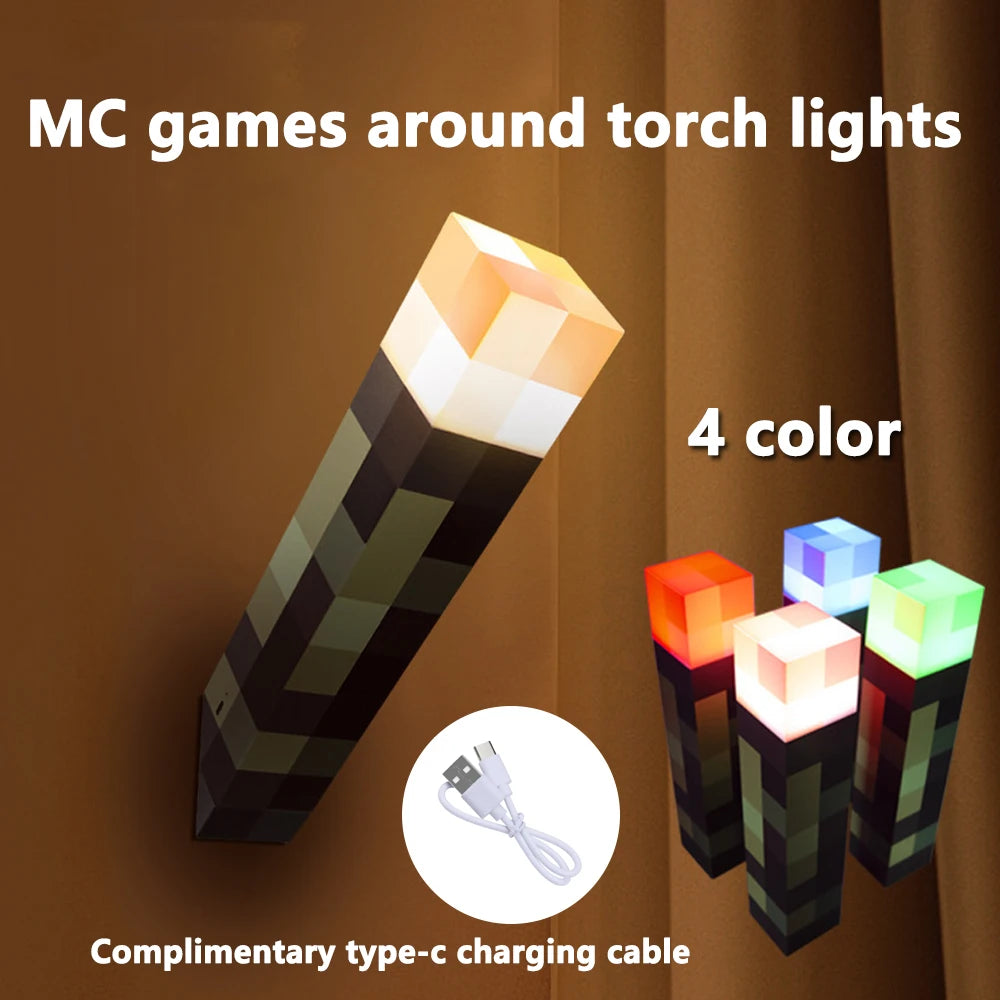 Game Torch Light USB LED Rechargeable